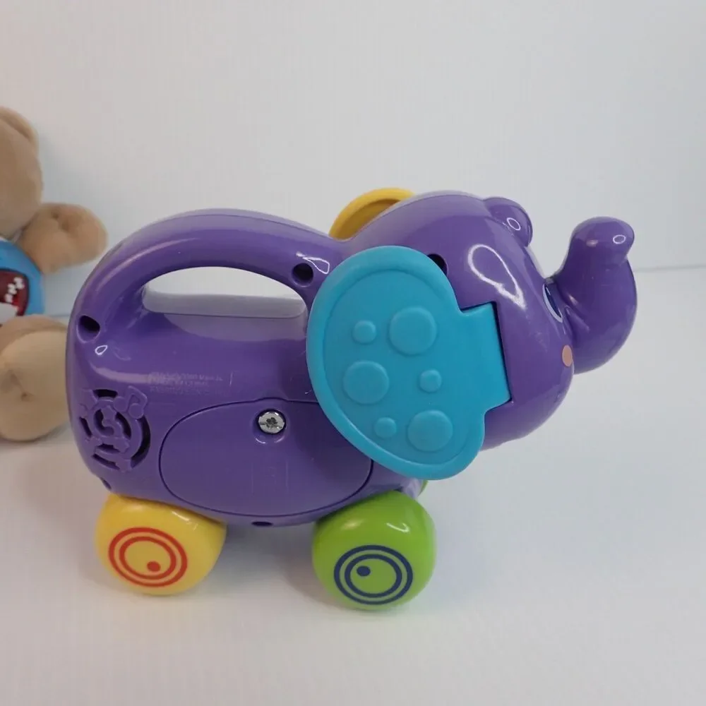 Vtech Baby Toy Lot Happy Lights Bear Push & Explore Elephant & Rock & Bop Music